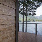 LP Smartside engineered wood siding on the side of a house