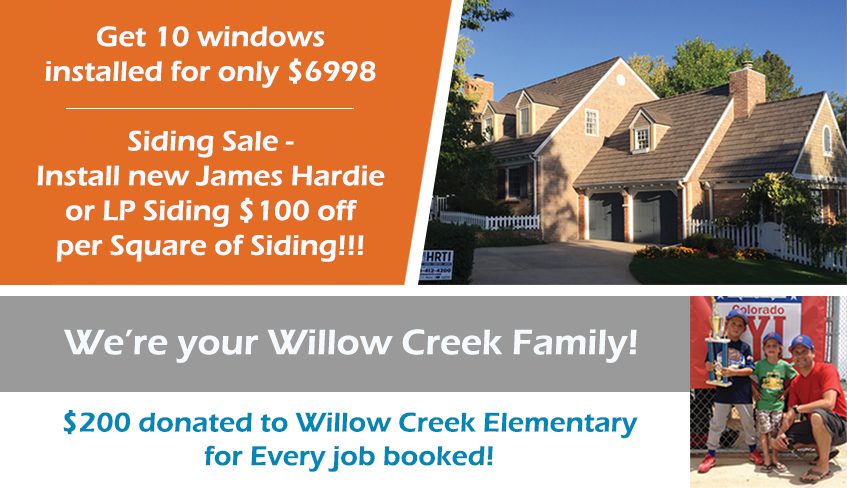 Willow Creek residents flyer