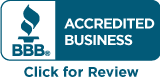 BBB Accredited business logo
